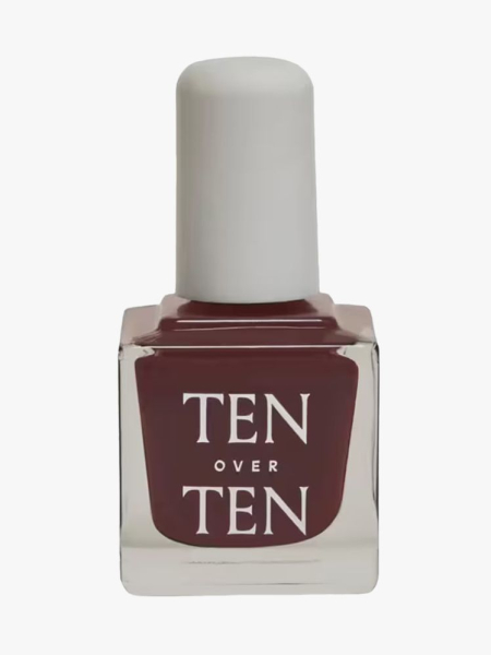 TenOverTen Nail Polish in Market in branded component on a light gray background